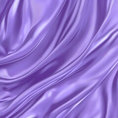 Fototapeta premium Smooth lavender silk fabric with soft folds and glossy texture.
