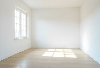 Fototapeta premium empty room with a window