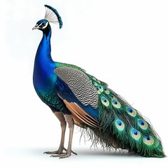 Obraz premium Majestic Peacock Elegance