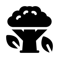 Tree glyph icon