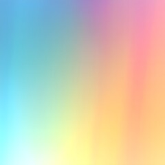 A blurred pastel rainbow gradient with soft transitions, ideal for playful and light-hearted themes.