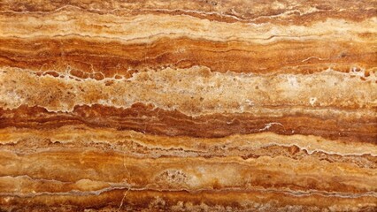 Naklejka premium Silhouette surface of the travertine in brown and reddish brown colors