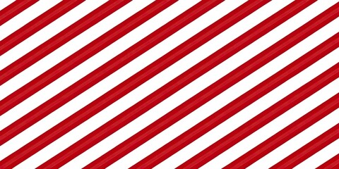 Silhouettes of stripes in red and white background