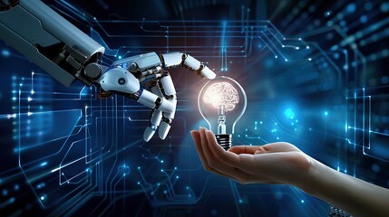 Obraz premium Revolutionizing Business Data Analysis with Machine Learning: Algorithmic Insights, Predictive Modeling, Data Preprocessing, Model Training, Industry Applications, Accuracy Boost, Automated Insights, 