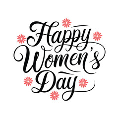 Happy Women’s Day Celebration Design.