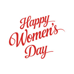 Happy Women&rsquo;s Day Celebration Design.