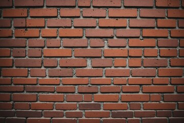 Obraz premium brickred color rough textured background with copy space, background for wallpaper, minimal flat lay.