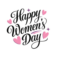 Happy Women’s Day Celebration Design.