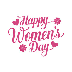 Happy Women’s Day Celebration Design.