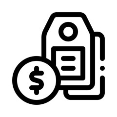price line icon