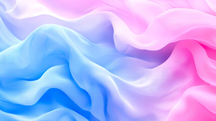 Obraz premium Pastel blue and pink fabric texture.