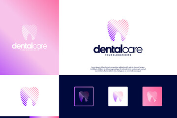 abstract logo dental , hygienic , service , design vector illustration.