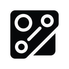 bracket icon. vector glyph icon for your website, mobile, presentation, and logo design.