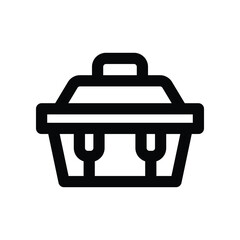 toolbox icon. vector line icon for your website, mobile, presentation, and logo design.