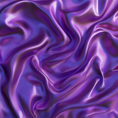 Obraz premium Purple silk fabric with smooth, elegant waves creates a luxurious and refined texture.