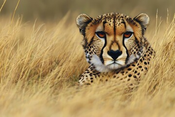 Obraz premium Speed in Stillness, Cheetah