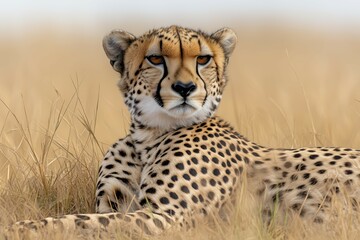 Fototapeta premium Speed in Stillness, Cheetah