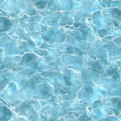 Obraz premium Close-up texture of blue water ripples with light reflections creating a natural, calming pattern.