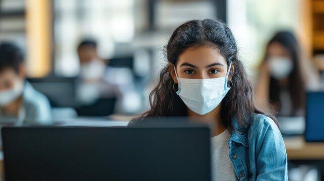 Student Learning in a Masked Classroom Setting