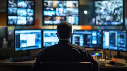 Monitoring Security Operations with Multiple Screens