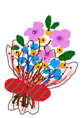 butterfly and flower