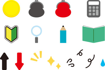 ビジネスや教育に使えるシンプルなアイコンセット