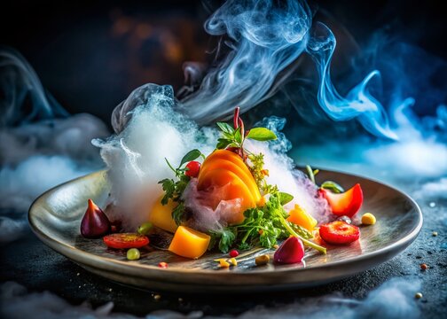 Dry Ice Food Photography: Dramatic Culinary Images,  Stunning Smoke Effects,  Creative Food Presentation, Restaurant Food Styling