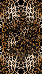 leopard fur texture
