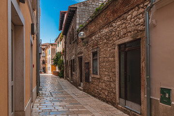 03.07.24 Porec Croatia. Streets of the old historic town