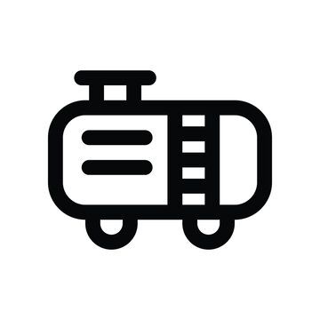 recommend clip art: tanker icon. vector line icon for your website, mobile, presentation, and logo design.