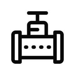 pipeline icon. vector line icon for your website, mobile, presentation, and logo design.