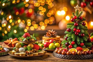 Festive Christmas Food Photography: Delicious Holiday Recipes & Table Settings