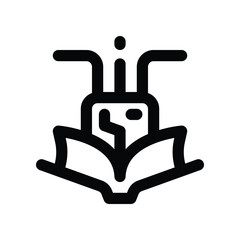 knowledge icon. vector line icon for your website, mobile, presentation, and logo design.