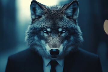 Fototapeta premium Elegant representation of a business predator
