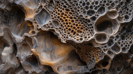 Intricate Tree Bark with Raw and Detailed Textures