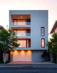 Golden Hour Duplex Elegance