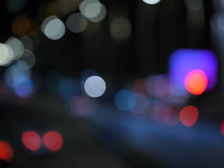 lights on the street