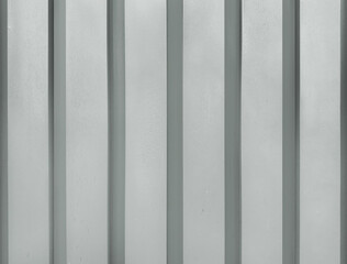 Light blue or grey wooden fluted panel, painted wood panel strips, seamless background texture.