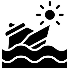 Sinking Boat icon