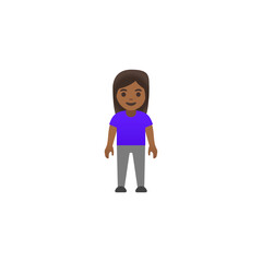 Woman Standing Emoji
