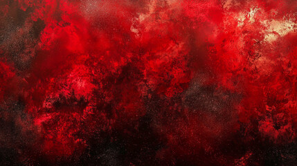 Fototapeta premium Textured background in rich red tones