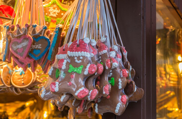 Lebkuchenmännchen Weihnachtsmarkt