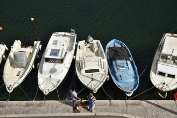 Bateaux à quais
