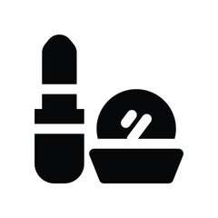 Cosmetic icon. vector glyph icon for your website, mobile, presentation, and logo design.