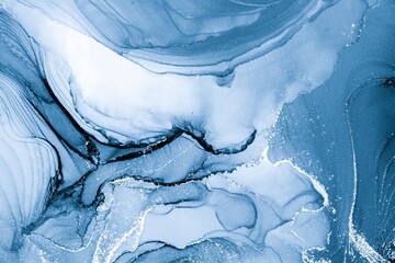 Original artwork photo of marble ink abstract art. High resolution photograph from exemplary original painting. Abstract painting was painted on HQ paper texture to create smooth marbling pattern.