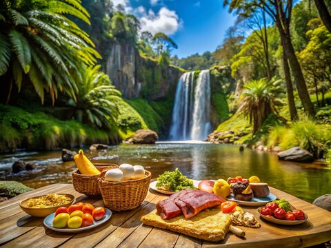 Hopetoun Falls Otways Australia Food Picnic Stunning Photography Landscape Nature Waterfall