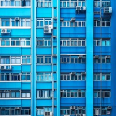 Blue HK building