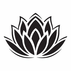 Artichoke silhouette vector icon illustration