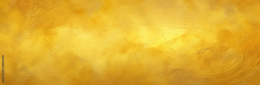 Poster a golden yellow background with soft, textured brush strokes, creating an elegant and luxurious feel