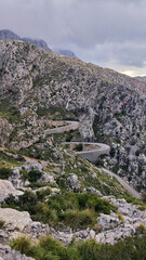 sa calobra road in mallorca